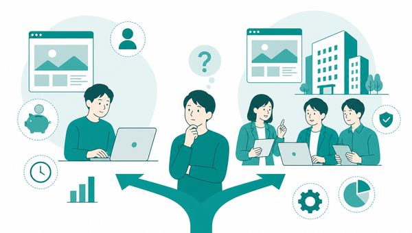 Web制作はフリーランスと制作会社どちらに頼むべき？