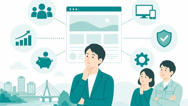 戸田市の中小企業がホームページを検討するときの判断材料