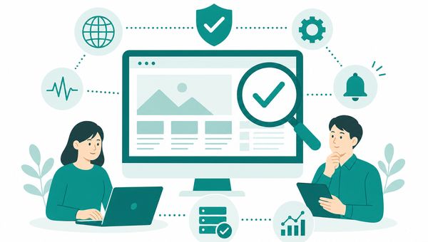 サイト監視サービスの確認項目と運用方法