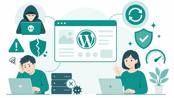 WordPressアップデートを放置するリスクと対策