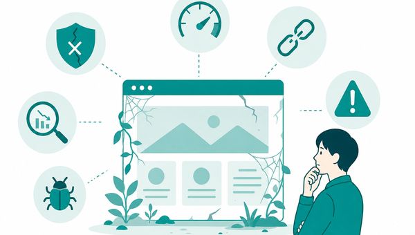 放置されたWebサイトで確認したいリスク