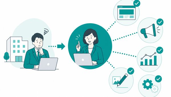 Web業務を外注する範囲の決め方