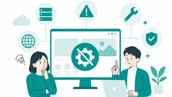 ホームページが更新できない時の原因と解決策