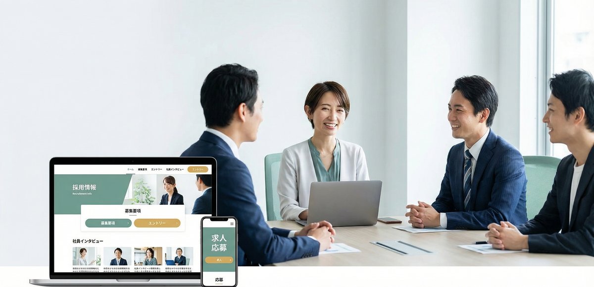 採用に効くホームページの作り方【中小企業向け】