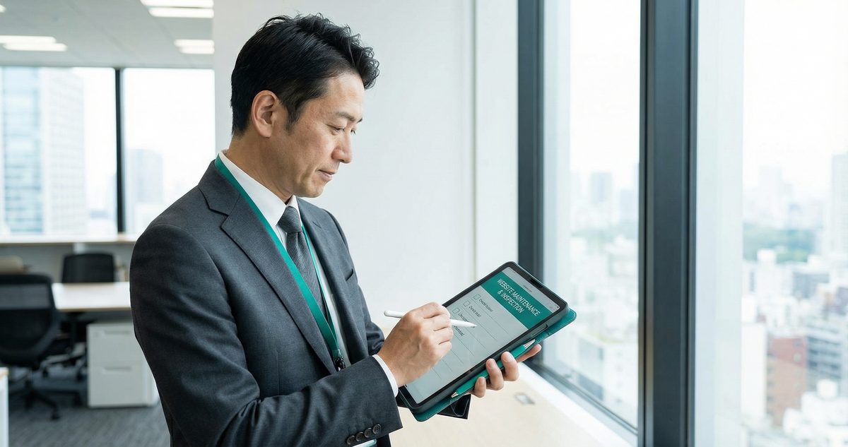 ホームページ定期点検のチェックリスト｜自分でもできる5つのポイント