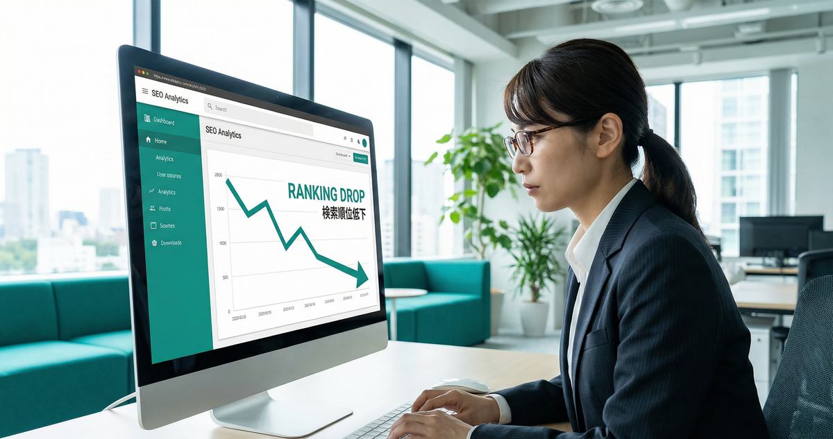 検索順位が下がった時にすべきこと