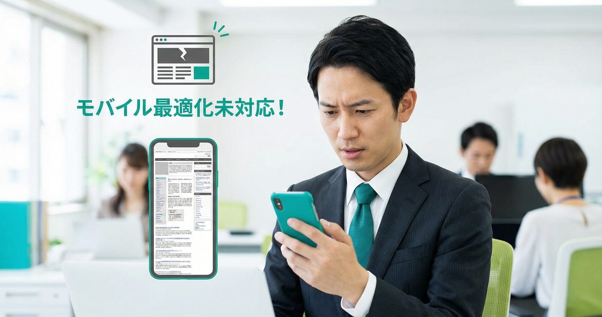スマホ非対応サイトが売上に与える影響【2026年最新版】