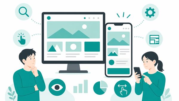 スマホ非対応サイトで確認したい表示と操作