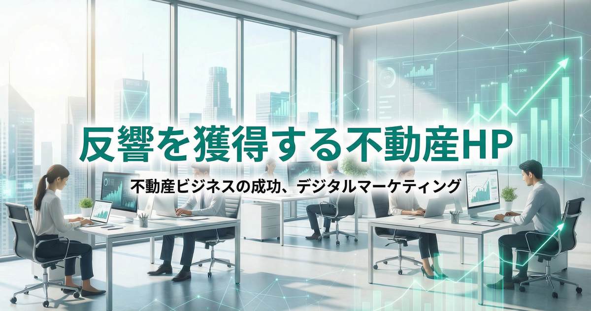 不動産会社のホームページで反響を獲得する3つの秘訣