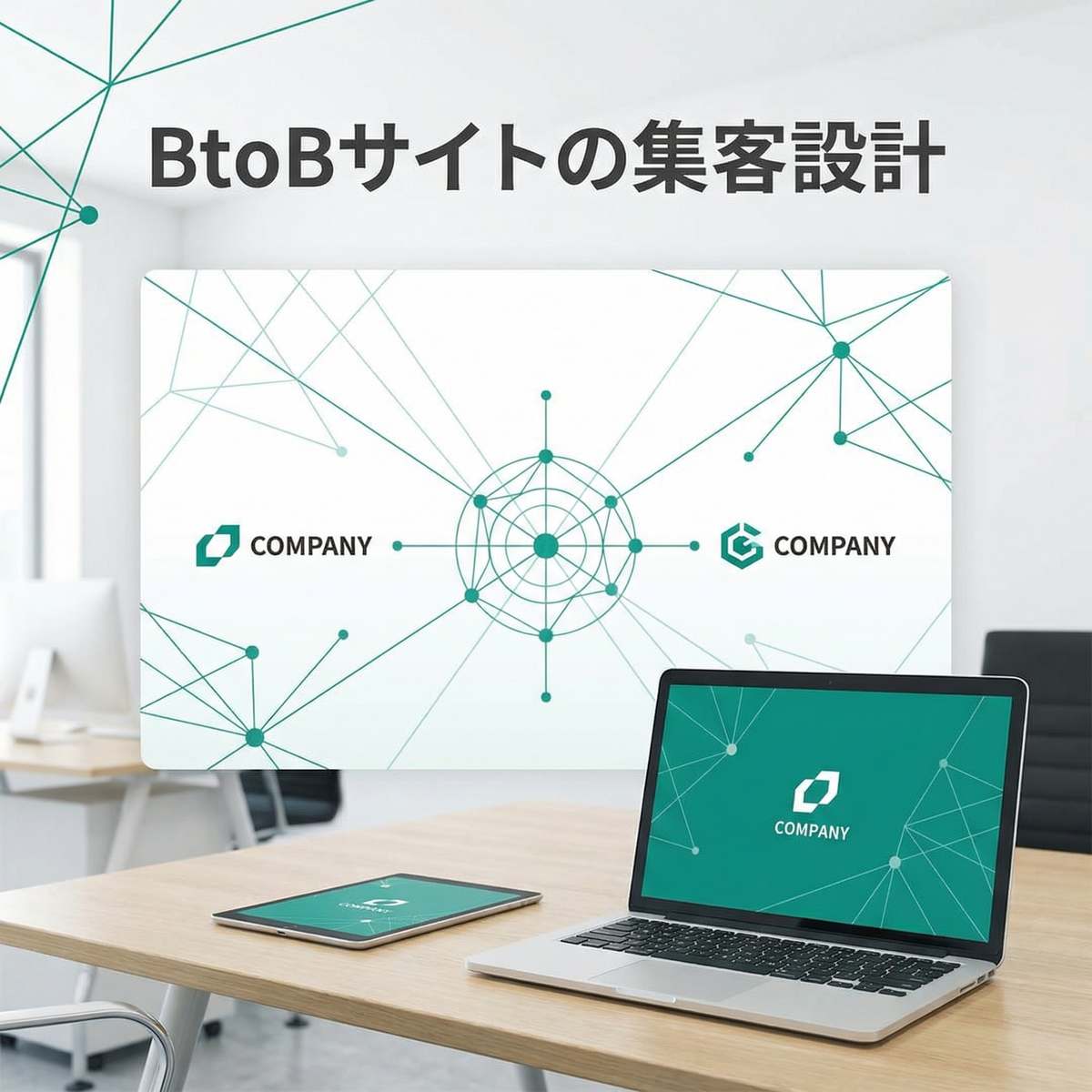 BtoB企業のホームページで問い合わせを増やす設計【成功の法則】