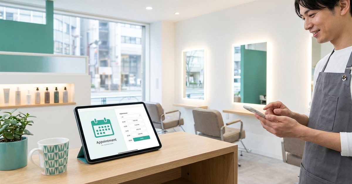 美容室・サロンのホームページで予約を増やすコツ