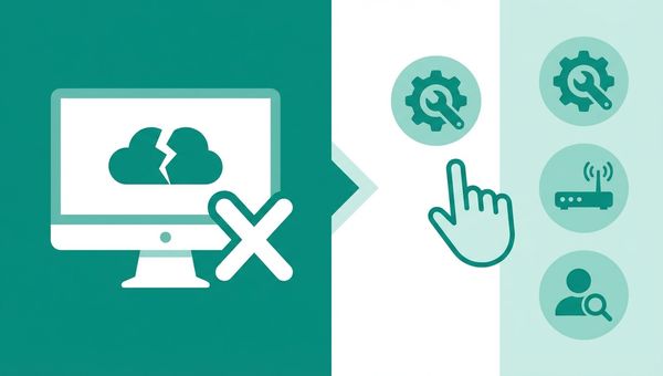 突然サイトが表示されなくなった時の原因と対処