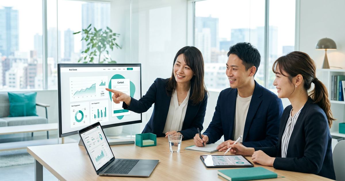 不動産会社のホームページで反響を増やす3つの工夫｜埼玉・戸田市の制作事例から