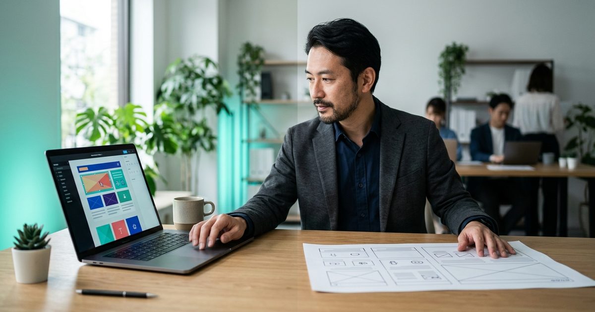 ノーコードツールと制作会社、どちらでホームページを作るべきか