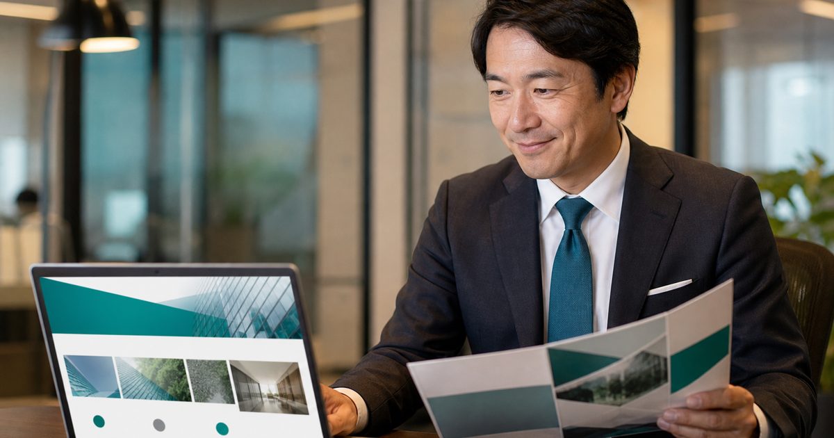 営業資料代わりに使えるホームページがない時の対処