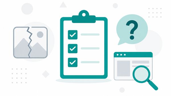 更新依頼に不足しやすい素材・指示・確認条件を揃える方法