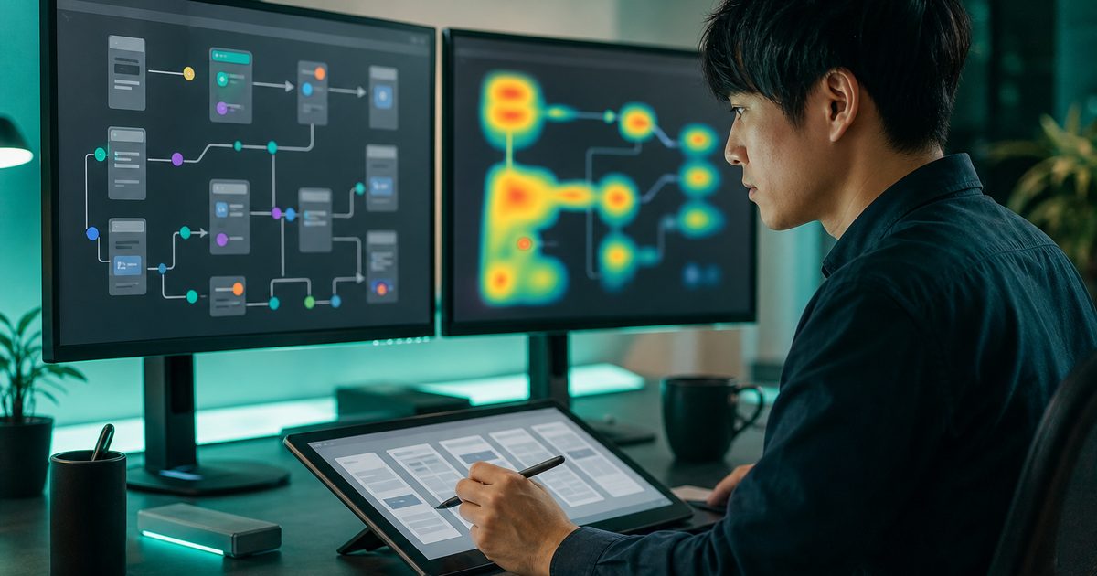代表的な閲覧目的から必要情報までの経路を確認する方法