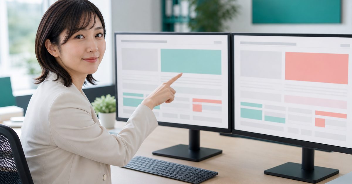 サービス内容を変更する際に関連箇所の差分を確認する手順