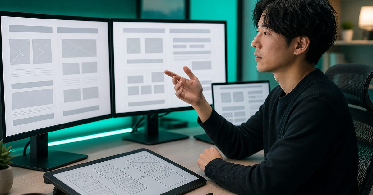 ワイヤーフレームとは？ページの骨組みで確認する内容