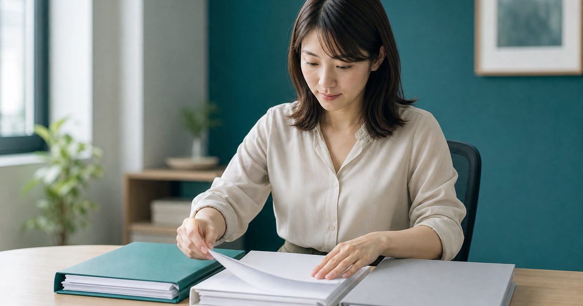 長い説明を要点・補足・手順に分けて整理する方法