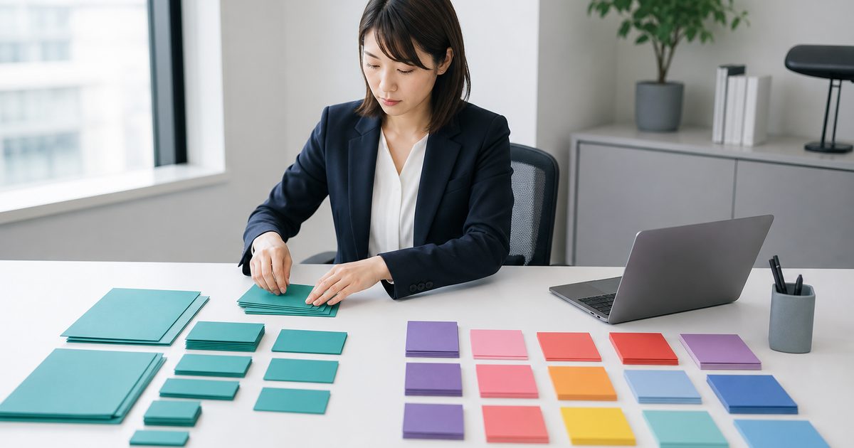 職種ごとに変わる情報と共通情報を分けて管理する方法