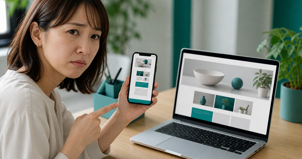 スマホでサイトが表示崩れする原因と修正方法