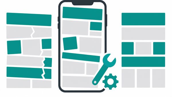スマホでサイトが表示崩れする原因と修正方法