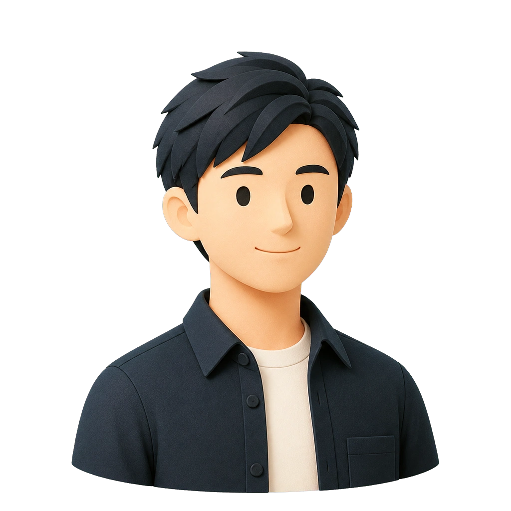 IT担当者を表現した人物イラスト